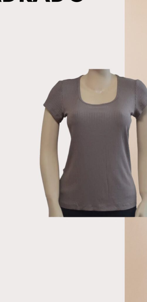 T-Shirt Básico Cuadrado — vista alterna